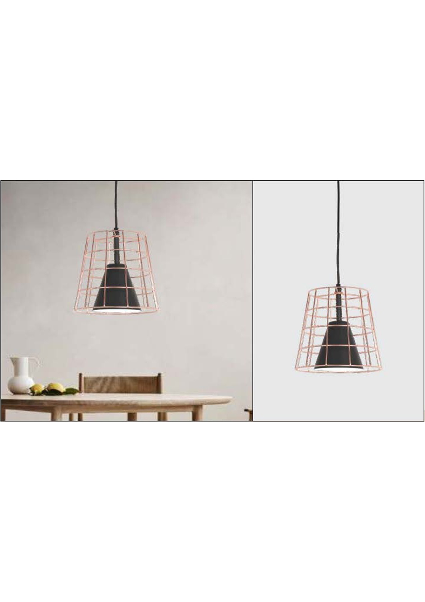 Beyond Lights - Cage Pendant Light- GL